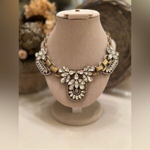 Vintage! JCrew Crystal Statement Necklace